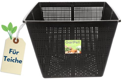 Pflanzkörbe 35 x 35 cm Körbe Wasserpflanzen Teichpflanzkorb Pflanzkorb Teichpflanzen Pflanzkörbe Für Seerosen Wasserpflanzenkorb Teichkorb