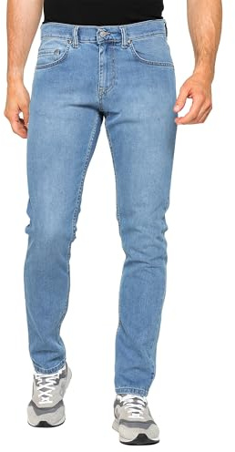 Carrera Jeans Uomo in Denim, Blu Chiaro (50)