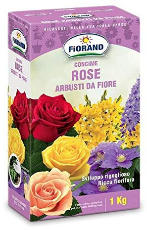 FIORAND Concime per Rose Ed Arbusti da Fiore