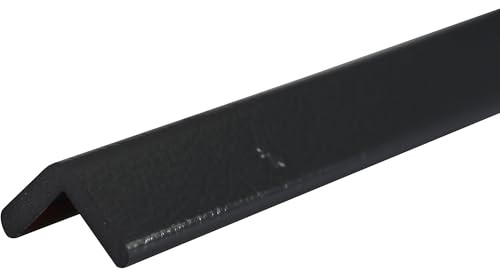 SHG | Eckenschutz | 1000 mm x 45 mm x 45 mm | Metall | schwarz | Typ H, 1-m-Stück, schwarz