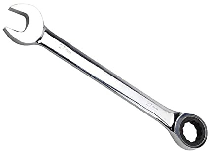Llave combinada de trinquete, apertura de flor de ciruelo, llave rápida que ahorra mano de obra, llave inglesa, herramienta de reparación de automóviles, espejo, 1 pieza,16 mm