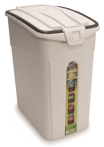 Arquivet, Futterbehälter für Hunde oder Katzen, bis zu 14 Liter, 5 kg, Frischhaltebehälter für Haustierfutter, inkl. Dosierschaufel, Futteraufbewahrungsbox (2472), Nicht Anwenden.