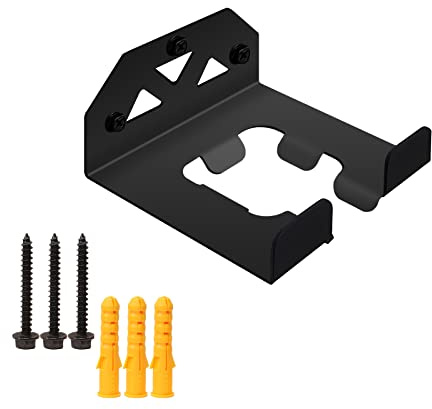 OMMUU Trimmer Rack Weed Eater Hanger for Garage Organization Wall Mounted,Garden Power Tool Hanger,Weed Whackers Holder,Heavy Duty Hooks for Weedeater,Grass Trimmer, Hedge Trimmer, Garage Trimmer