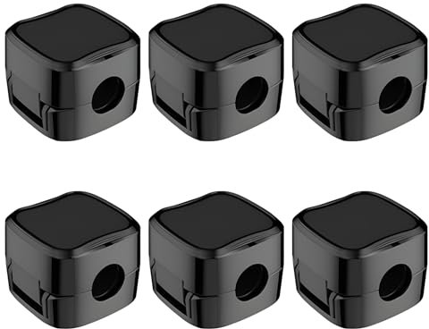 Cord Organizer Holder, 6 Pack Magnetic Cable Management Clips, Strong Adhesive Wire Holder for Desk, Kitchen Appliances, Office, Home, Charging Cable Organizer