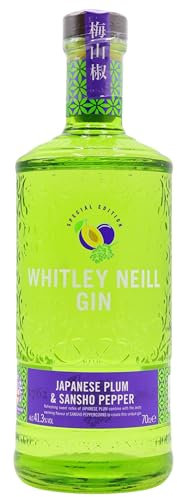 Whitley Neill Japanese Plum & Sansho Pepper Gin 70cl