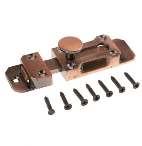 Serratura della porta del bagno, Serratura scorrevole, chiavistello, serrature for porte interne, 6X casa interna chiusura for porta scrocco guardia chiavistelli scorrevoli bullone morto bulloni a cil
