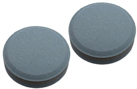 OSALADI 2piezas Piedra De Afilar Redonda Doble Para Cocina Hogar Piedra De Afilar Portátil Para Exteriores