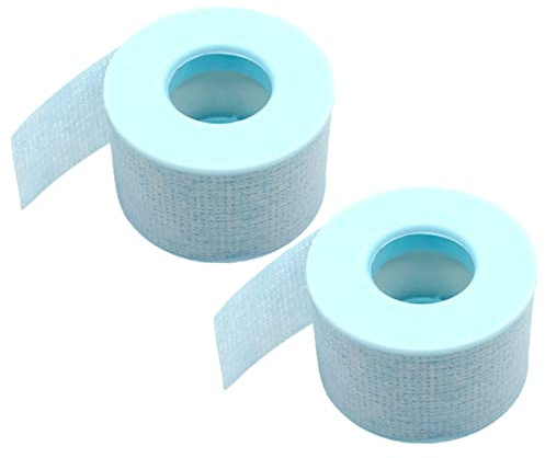 DRESSOOS 2rollos Cinta Para Extensiones De Pestañas De Transpirable Cinta Aislante Ojos De Adhesivas Para Debajo Ojos Maquillaje