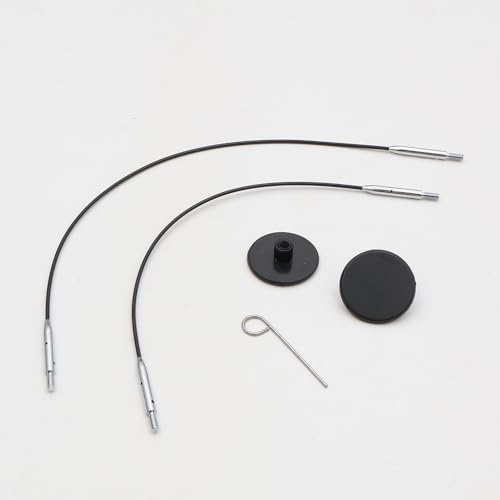 KnitPro Mini cable set 27 and 30cm black - 1pc