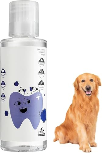 Paw Bright Dental Plus, Zahnpflege für Haustiere, geruchs- und geschmacksneutrale Formel zur Bekämpfung von Zahnstein, fördert gesundes Zahnfleisch und erfrischt den Atem,Dog 1Pcs
