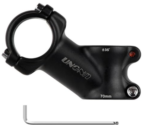 CYSKY Fahrrad Vorbau 25,4 31,8mm 35 Grad MTB Vorbau 60/70/75/90/110/135mm Aluminiumlegierung Lenker Vorbau für Rennrad, Mountainbike, Trail, Enduro, BMX, E-Bike