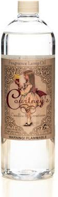 Liter - 33.5 oz Courtneys Fragrance Lamp Oils - Honeysuckle Rose