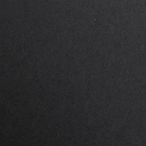 Clairefontaine 397250C Fotokarton Ries, 125 Bögen Premium, 50 x 70 cm, 270 g, schwarz