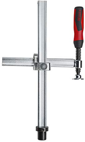 BESSEY Spannelement mit variabler Ausladung TWV28-30-17-2K, Spannweite 300 mm Ausladung 40-175 mm, 28 mm Ø, Stufenlos verstellbare Ausladung, Gewicht 2,22 Kg