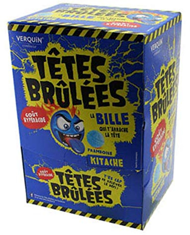 Tête brûlée framboise - tache langue