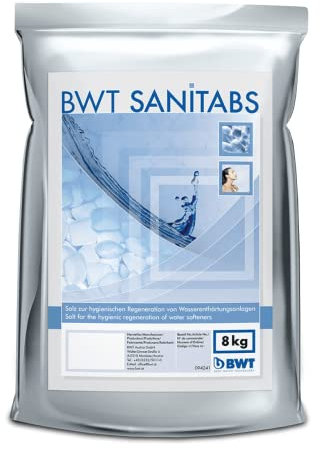 BWT Sanitabs 094241 - Pastillas suavizantes para regeneración higiénica (2 fases)