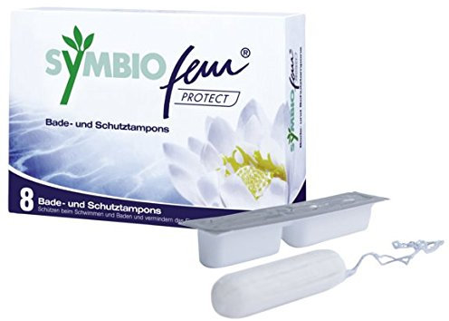 SymbioFem® protect Spar-Set 2x8St. Mit hochwertigem Vaseline-Öl (Gr. Normal).Schützt beim Schwimmen,vermindern Eindringen von Wasser.Leicht einzuführen,auch bei ausklingender Menstruation verwendbar