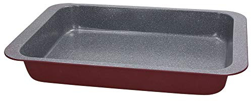 Tognana Sweet Cherry, Lasagnera Rettangolare Cm 37x26x6 Acciaio al Carbonio, Rosso