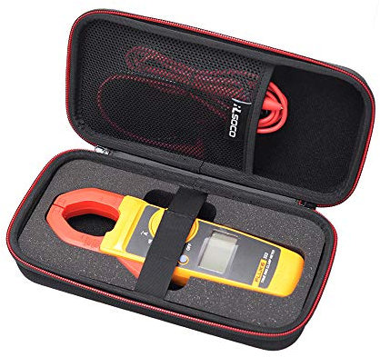 RLSOCO Hard Case for Fluke 302+/323/324/325 Clamp Multimeter AC-DC TRMS/KAIWEETS Digital Clamp Meter HT206B / HT206D with Protective Foam