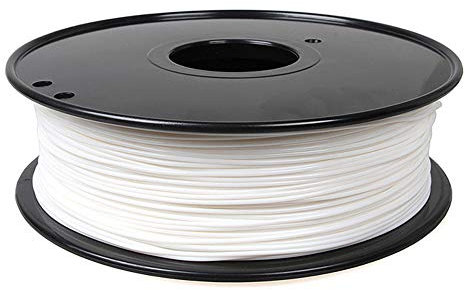 MSNJ POM-Filament 1,75 mm, 3D-Druckerfilament 1 kg, Weiß, Polyoxymethylen (POM), 1E+3 gramm, 1.2 Kilogramm