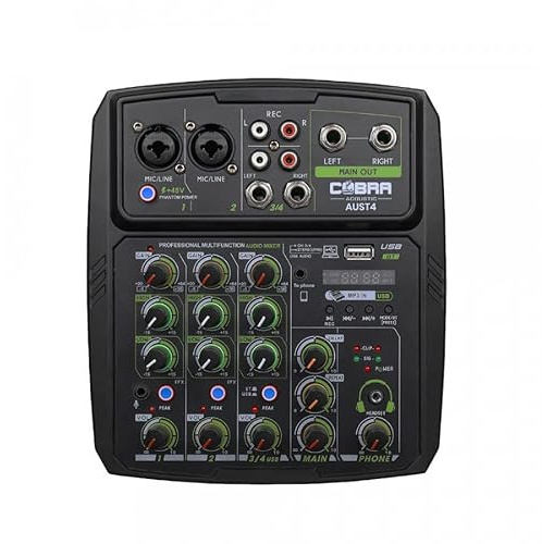 Cobra Streamer4 mini mixer USB per broadcast