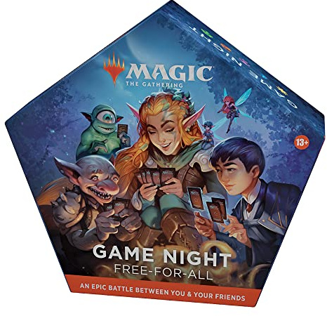 Magic The Gathering Game Night: Free-for-All 2022, Fantasy Card Game for 2–5 Players (Versión en inglés)