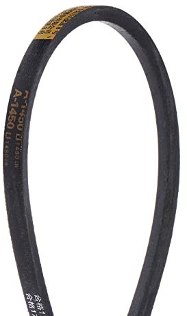 sourcing map A-1450 Trapezoidales Correas Transmisión Correa 1450mm Interior Circunferencia Goma para Potencia Transmisión