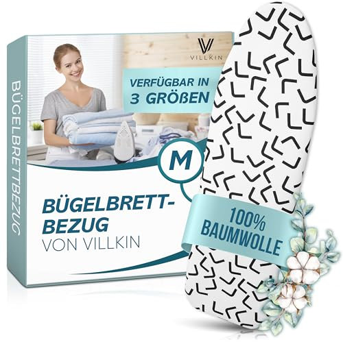 Villkin Copriasse da stiro in cotone per ferro da stiro a vapore e stazioni di ferro a vapore (M)
