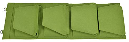 Walfront Pflanztasche, Garten-Wand-Pflanzgefäß, Pflanztasche, Pflanzen-Wachstumstasche, Wandbehang, Abbaubar, Platzsparend für Blumen, für Gemüse, für Erdbeeren, für Hinterhöfe, für