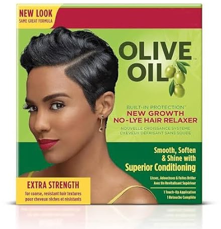 Murphy's OLIVE OIL BUILT-IN PROTECTION NEW GROWTH NO-LYE HAIR RELAXER - EXTRA STRENGTH