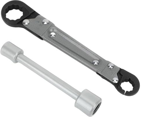 Utensili sanitari - Kit chiavi a rotella per idraulico professionale - Strumenti sanitari - Per l'installazione di compressione