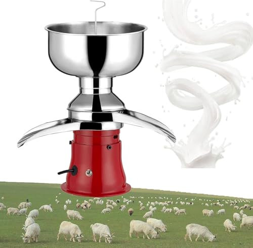 Séparateur de crème,séparateur centrifuge de crème de lait électrique,séparateur de crème de lait,crème et lait écrémé - Centrifugeuse de cuisine,pour la séparation de la crème
