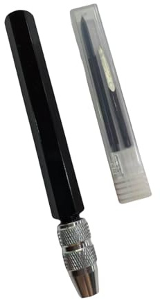 Set di strumenti per sbavatura rotativa di precisione Pratico raschietto rotante con 10 taglierina stabile per vari usi Sbavatore con manico ergonomico