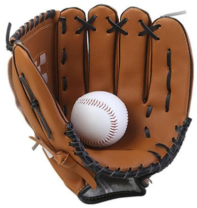 Guanti da baseball – PU | Guanti sportivi ispessenti, imbottiti Palm Catcher's Mitt Sports Supplies | Adolescenti Professionali per bambini, adolescenti