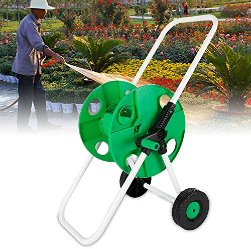 Enrouleur de tuyau d'arrosage transportable pour le jardin