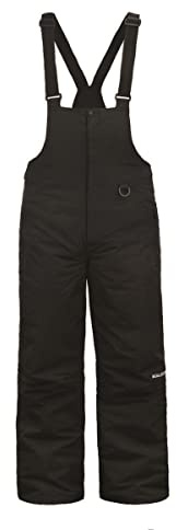 Boulder Gear Women’s Insulated Snow Windproof Waterproof Winter Ski Pinnacle Bib Pants, Black, M