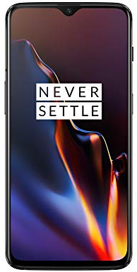 OnePlus 6T 8 GB RAM 128 GB SIM-Free Smartphone - Mirror Black (2 Year Manufacturer Warranty)