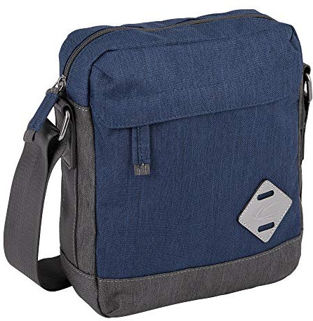 camel active Satipo Herren Umhängetasche Crossbody Bag Klein Blau