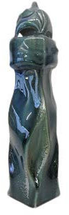 DataPrice Chimenea Pedrera Barcelona en Estuche de Regalo. 27 x 8 x 9 cms, Color Azul. Cerámicas de Barcelona y Gaudí. para Regalar!! Decoración del Hogar. (8)