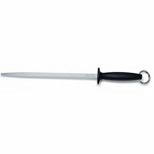 TronicXL Afilador profesional redondo de acero inoxidable de 25 cm, acero cromado duro Solingen (25 cm)