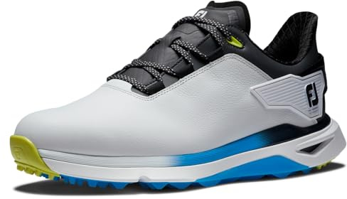 FootJoy Herren Pro/SLX Carbon Golfschuh, Weiß, Schwarz, Mehrfarbig, 45.5 EU