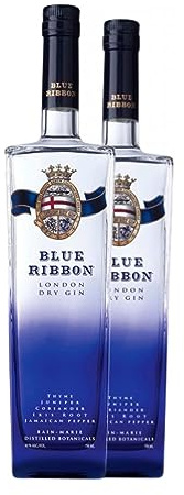 Ginebra Oposit Blue Ribbon London Dry Gin 70 cl (Caja de 2 Botellas de 70 cl)