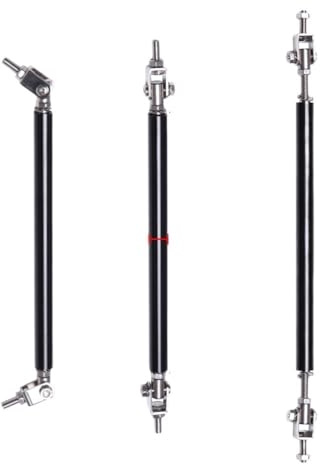 Barra Del Labbro Del Paraurti Per Auto Asta di supporto splitter for barre duomi paraurti anteriore universale da 15 cm Aste Di Protezione Per Paraurti (Color : 15cm Silver)