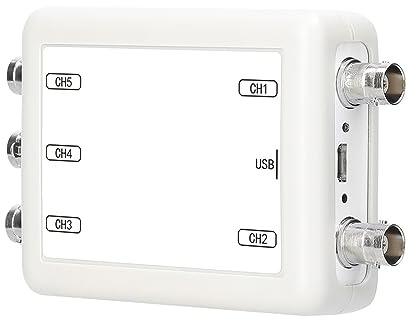 Osciloscopios de laboratorio Osciloscopio USB Inalámbrico De 5 Canales, Grabador De Adquisición De Almacenamiento De Datos, Herramienta De Utilidad De Mantenimiento Automotriz, Medición precisa(602)
