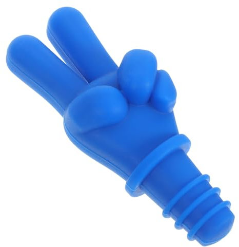 COLLBATH Silikon Flaschenverschluss Für Weinflaschen Luftdichter Verschlussstopfen Einfach Zu Bedienen Reinigen Haltbarer Weinverschluss Für Geöffnete Flaschen