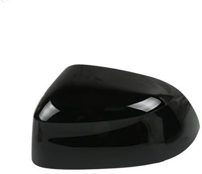 Spiegelkappen Für X3 F25 X4 F26 X5 F15 X6 F16 2014 2015 2016 2017 2018 Außen Rückspiegel Seitenspiegel Abdeckung Kappe Deckel Shell Tür Spiegelkappen(1piece black left)