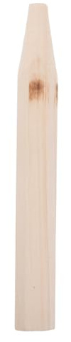 Angoily Ersatzgriff Badmintonschläger Rutschfester Holzgriff 7,4 Zoll Ergonomisch Geformt Robustes Holz Badminton Schlägergriff für Schnelle Griffreparatur und Verbesserten Halt