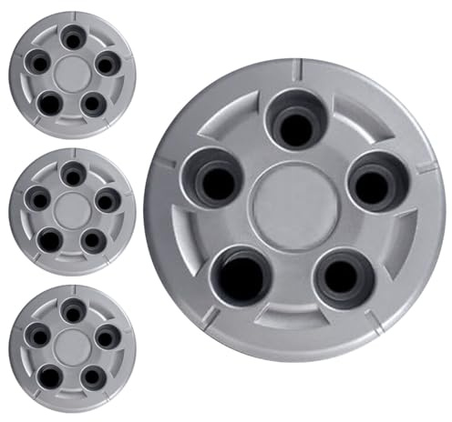 SERIE 4 BORCHIE - 4 COPRICERCHI COPPE RUOTA 9 PER FIAT DUCATO 07->16