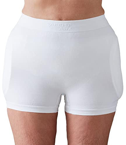 SAFEHIP AirX Women’s Hip Protector Undergarment Fall Injury Prevention Hip Support for Elderly Seniors, Breathable, Skin-Friendly and Comfortable (Small 30-38 inches) BY TYTEX