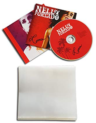 Protected CD Schutzhüllen komplett ohne Leerbox (100 Stück)
